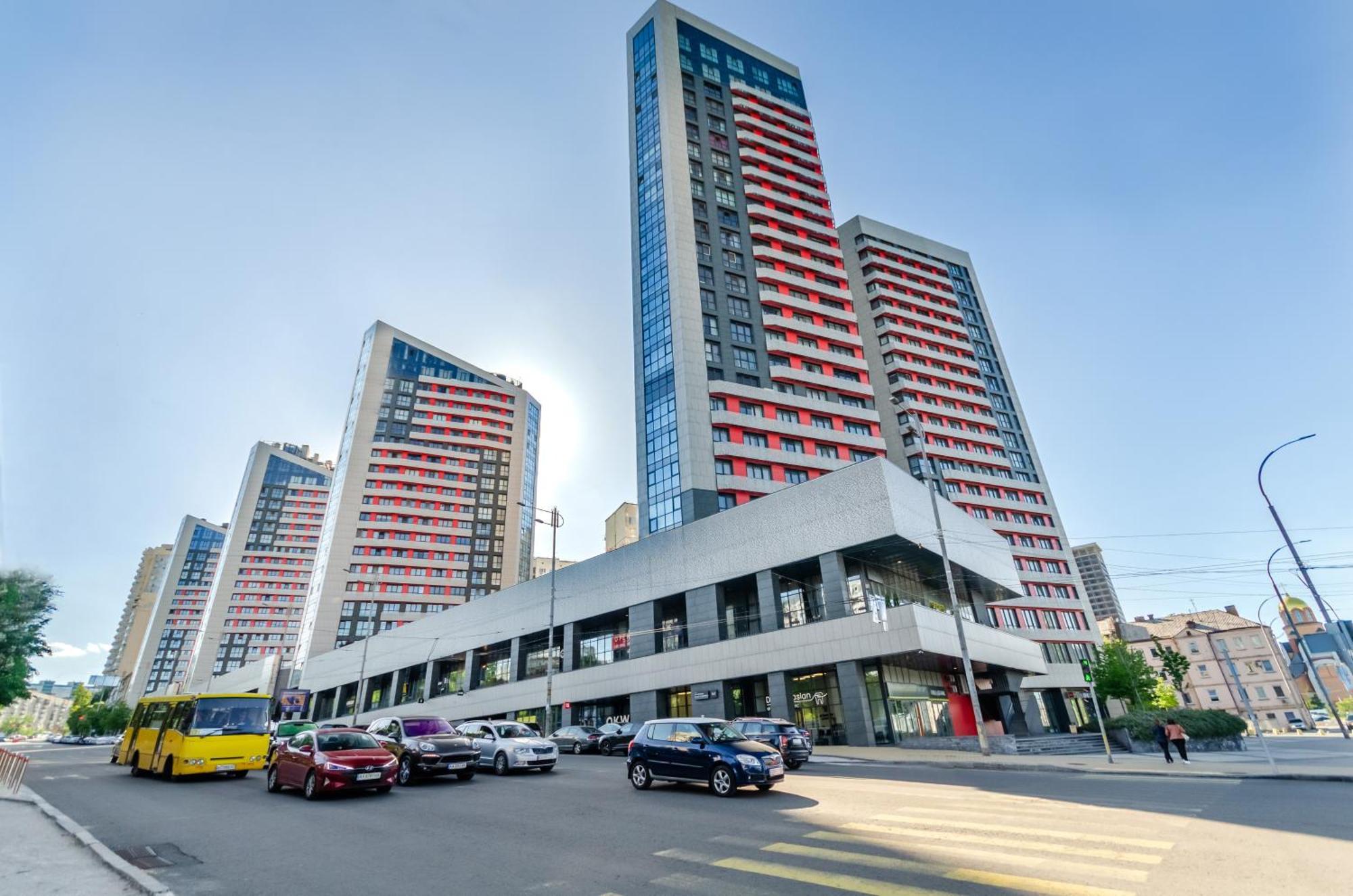 Petrovdom Apartments 199A-199B In Rc Kvartet, 16Г Vasyl Lypkivskyi Street Kyiv Exterior photo